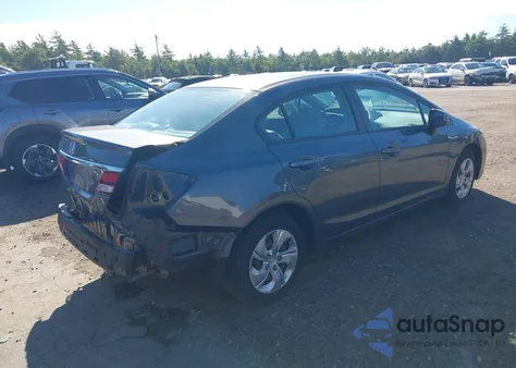 2013 Honda Civic Lx from USA, damaged, VIN 2HGFB2F53DH590586